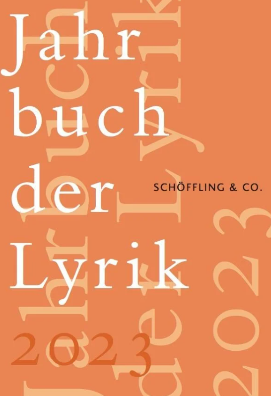Jahrbuch der Lyrik 2023 (c) Schöffling & Co